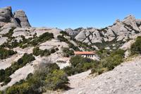 0606 Bus 1 - Montserrat_Blick zum Sant Jeroni 1236 m (Höchster Berg)