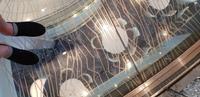 1. Seetag - Schiffserkundung - Brücke aus Glas in der Schau Bar