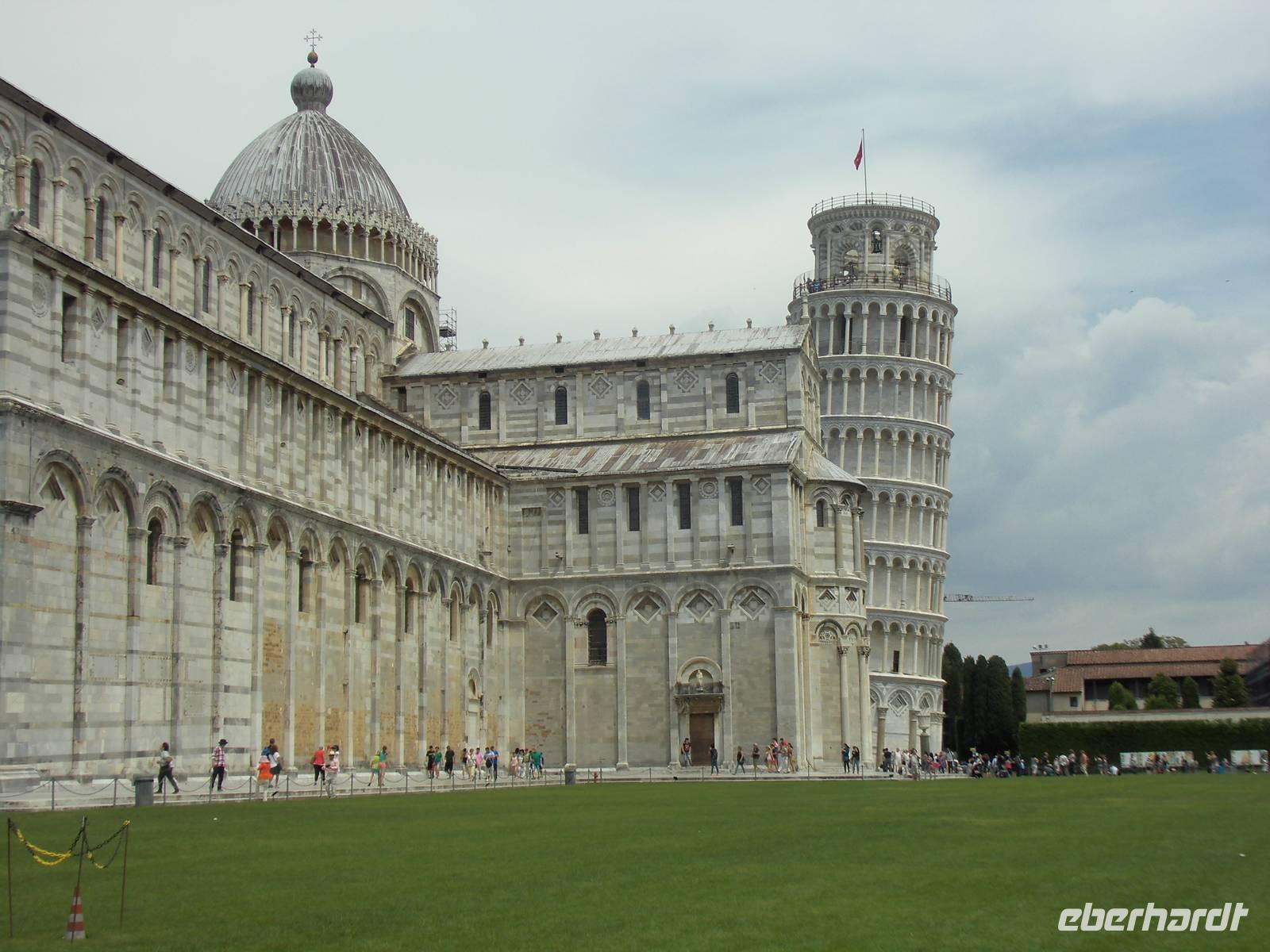 Kathedrale mit Schiefen Turm von Pisa