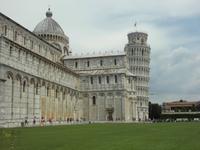 Kathedrale mit Schiefen Turm von Pisa