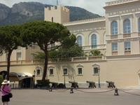 am Fürstenpalast in Monaco