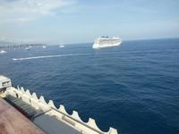 Blick auf das Meer von Monaco