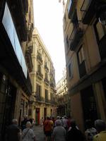 im Gotischen Viertel in Barcelona
