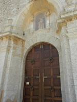 Eingangstür Kathedrale Ibiza Stadt