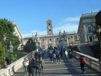 Stadtrundfahrt in Rom (Kapitol-Hügel mit Rathaus)