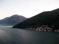 Montenegro, Einfahrt in die Bucht von Kotor