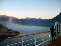 Montenegro, Einfahrt in die Bucht von Kotor