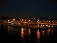 Civitavecchia, Ausfahrt