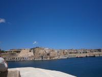 Blick auf Valletta - Kanone