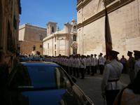 Vorbereitung zum Staatsbesuch