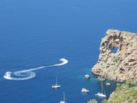 Mallorca - Inselrundfahrt - Fahrt entlang der Steilküste