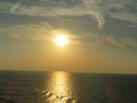 Mein Schiff 3 - Sonnenuntergang über dem Meer