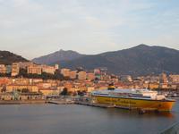 Korsika - Blick auf den Hafen von Ajaccio