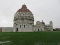 Pisa - Platz der Wunder - Taufkirche, Kathedrale und Schiefer Turm