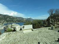Fahrt an der Côte d'Azur - Denkmal für Gracia Patrizia