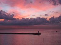 Barcelona - Hafen am Morgen