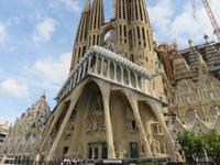Barcelona - Stadtrundfahrt - Sagrada Família -  Leidensfassade