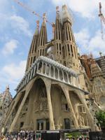 Barcelona - Stadtrundfahrt - Sagrada Família -  Leidensfassade