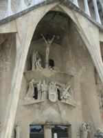 Barcelona - Stadtrundfahrt - Sagrada Família -  Leidensfassade
