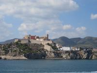 Ibiza -Blick zur Altstadt