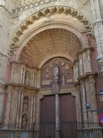 Palma de Mallorca -Besuch der Kathredrale Sa  Seu -Hauptportal
