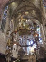 Palma de Mallorca -Besuch der Kathredrale Sa  Seu - Baldachin von Antoni Gaudí