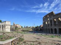 Rom – Konstantinsbogen, Forum Romanum und Kolosseum