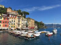 Einfahrt in Portofino