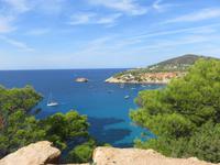 Ibiza – Cala d'Hort – Blick in die Bucht