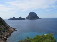 Ibiza – Cala d'Hort – Blick zur Insel Es Vedra