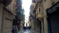 Valletta, Spaziergang durch die Straßen  der Stadt