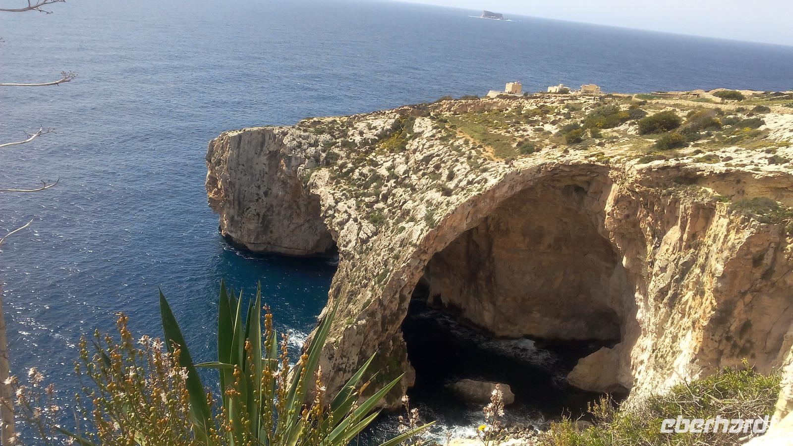 Glaue Grotte in der Nähe von Zurrieq