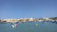 Marsaxlokk mit Luzzu-Boote
