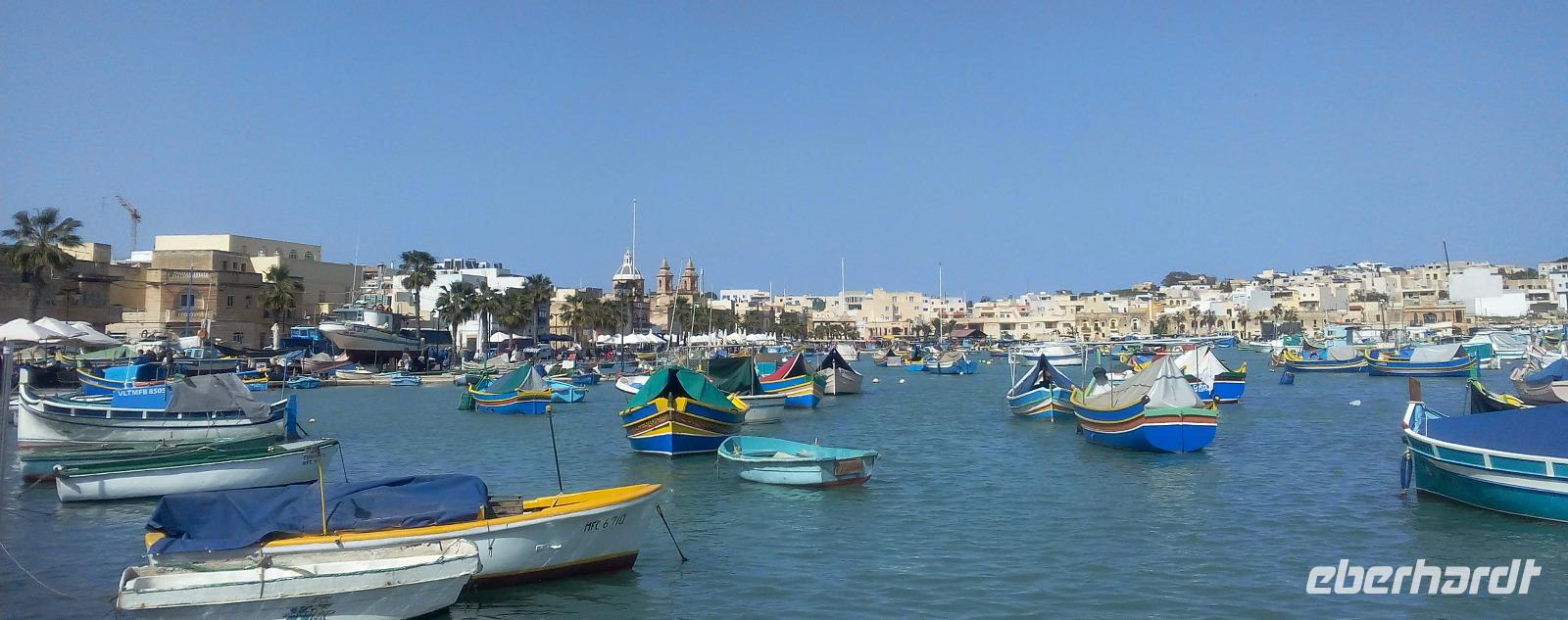 Marsaxlokk, Luzzu-Boote