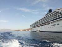 Norwegian Spirit vor Mykonos