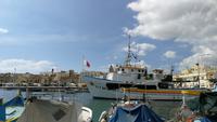 Schiff im Hafen von Marsaxlokk