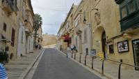 Weg zur Zitadelle Victoria (Rabat) auf Gozo