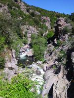 Prunelli Schlucht in Korsika