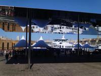 Pavillion am alten Hafen - tolle Spiegelung