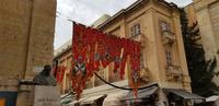 Malta - Valletta - die Stadt ist festlich geschmückt für den Independence Day/Unabhängigkeitstag