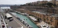 Blick von Mein Schiff 6 auf den Hafen von Valletta - Malta   