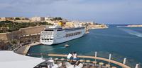 Malta - Valletta - Grand Harbour - Terminal für Kreuzfahrtschiffe 