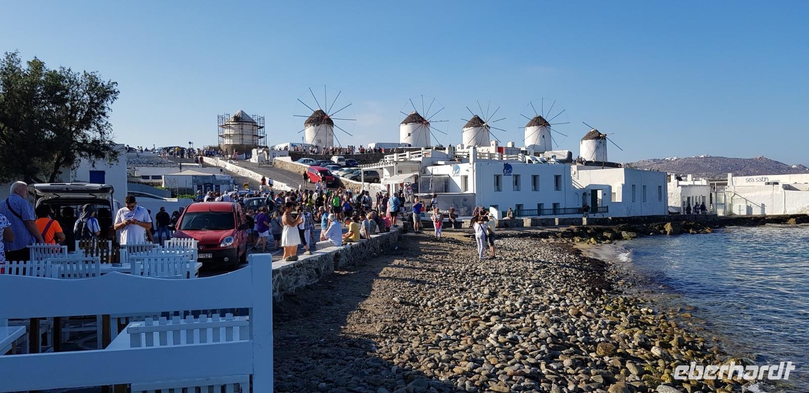Mykonos - die Windmühlen