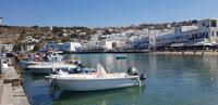 Mykonos - der Hafen und Mykonos-Stadt 