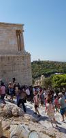 Athen - Abstieg von der Akropolis