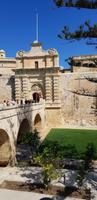 Malta - Mdina - das Haupttor, der Eingang zur alten Hauptstadt 