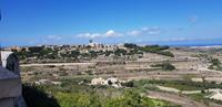 Malta - Mdina - Blick von der Stadtmauer 