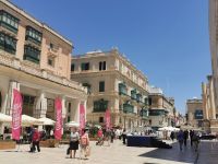 Hauptstraße in Valetta, Malta