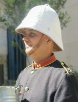 Wache im den Upper Barrakka Gärten, Valetta