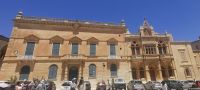 Häuserfassade in Mdina